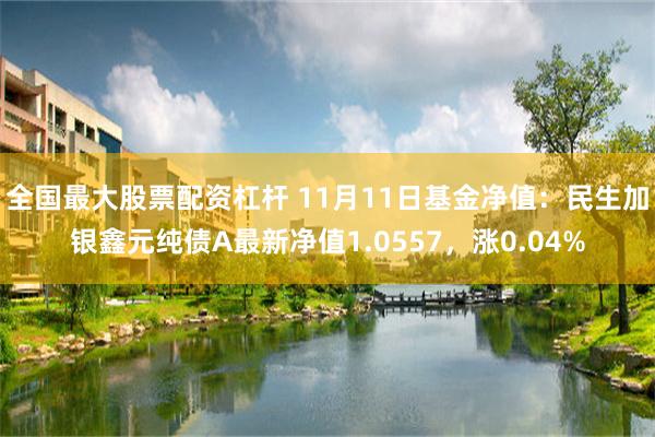 全国最大股票配资杠杆 11月11日基金净值：民生加银鑫元纯债A最新净值1.0557，涨0.04%