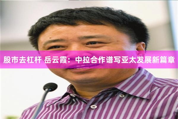 股市去杠杆 岳云霞：中拉合作谱写亚太发展新篇章