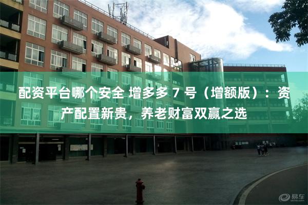 配资平台哪个安全 增多多 7 号（增额版）：资产配置新贵，养老财富双赢之选